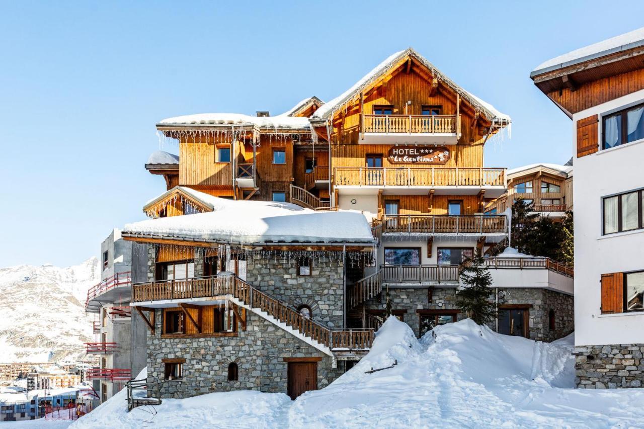 Hotel Le Gentiana Tignes Buitenkant foto